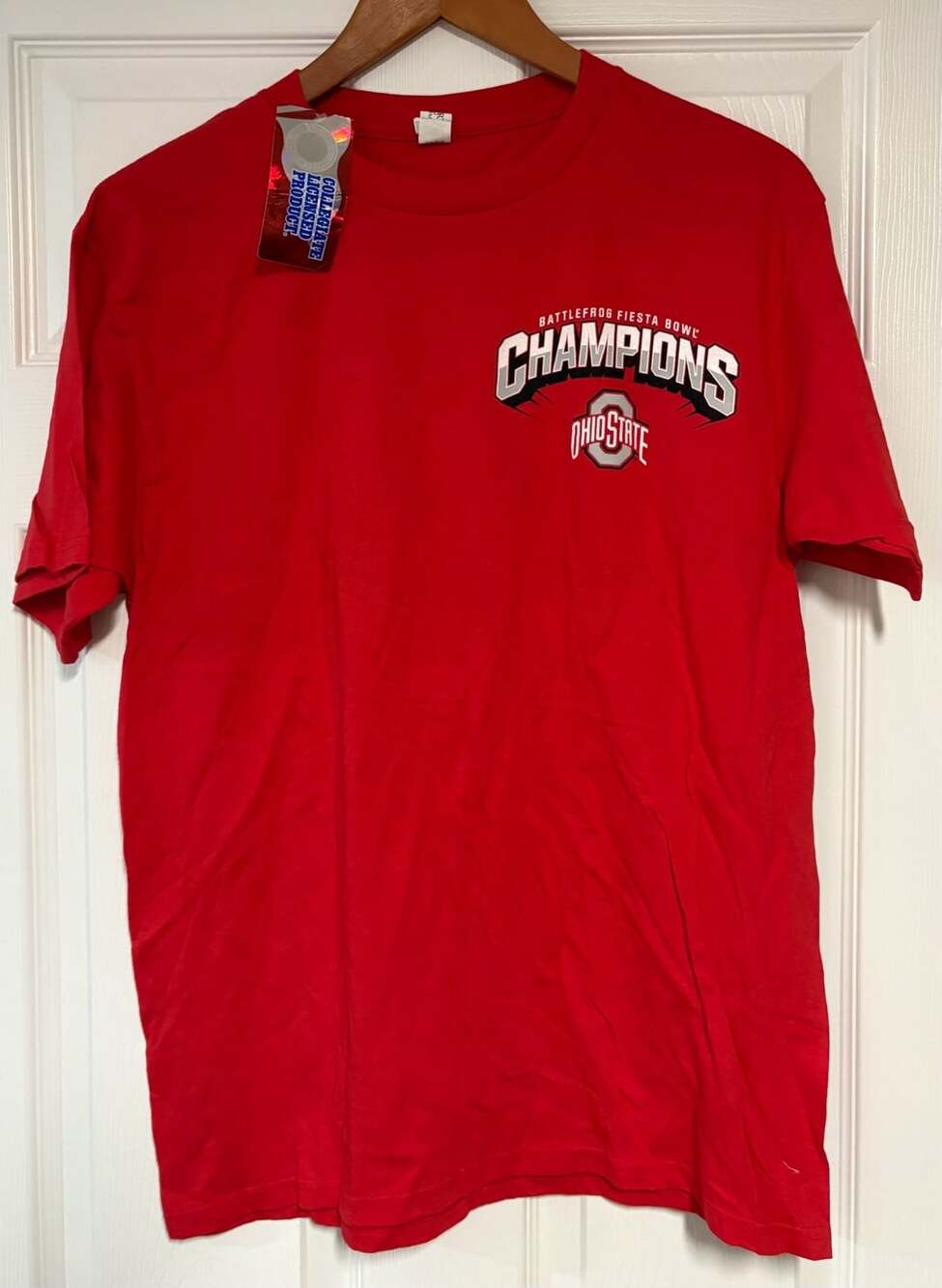Ohio State Buckeyes Battlefrog Fiesta Bowl Champions 2016 T-Shirt